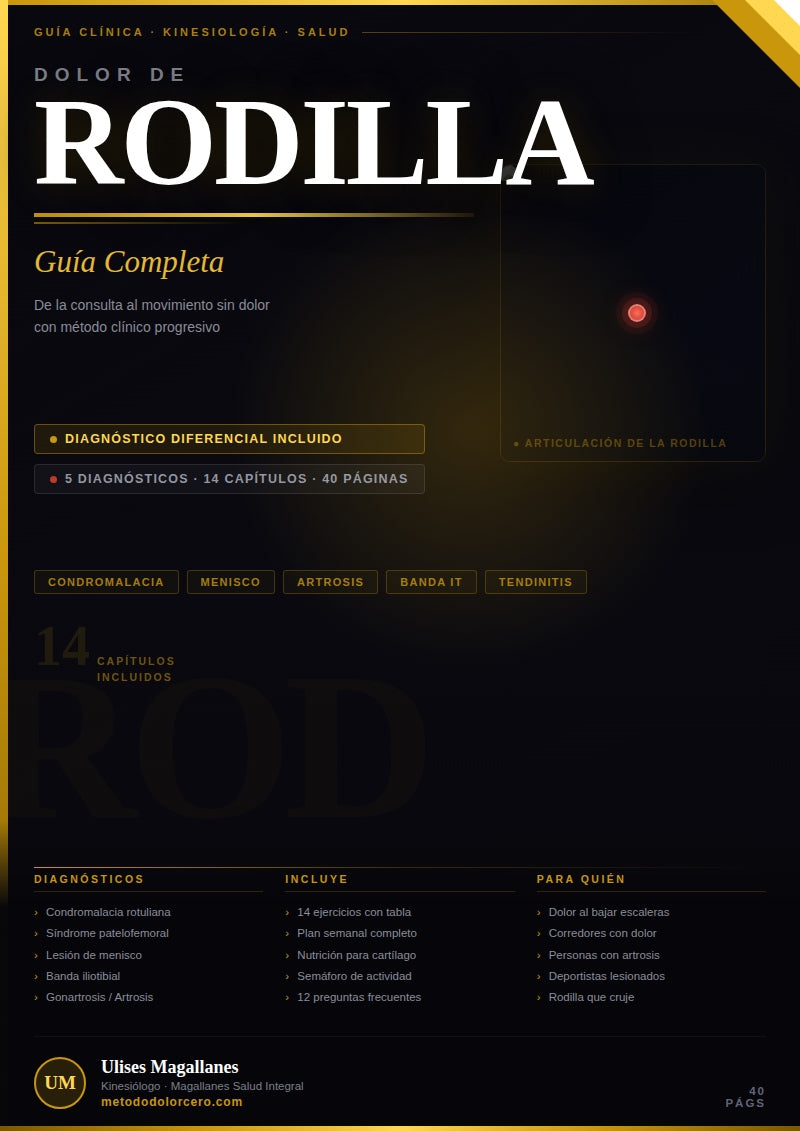 Adiós al dolor de rodilla